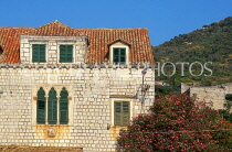 CROATIA, Elaphite Islands (Dubrovnik Coast), LOPUD, old building, CRO432JPL