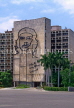 CUBA, Havana, Che Guevara Mural (ministry of Interior building), CUB129JPL