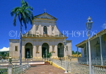CUBA, Trinidad, old town square, Santisima Church, CUB175JPL