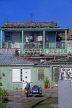 CUBA, countryside, house with balcony, CUB211JPL