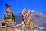 Canary Isles, TENERIFE, Las Canadas National Park, Mount Teide and rock formations, TEN810JPL