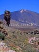 Canary Isles, TENERIFE, Mount Teide and Roque de Garcia (foreground), SPN1306JPL