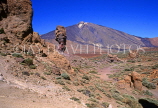 Canary Isles, TENERIFE, Mount Teide and rock formations, Las Canadas Nat Park, TEN721JPL