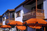 Canary Isles, TENERIFE, Puerto de la Cruz, traditional house balconies, SPN1288JPL