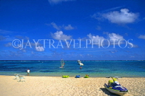 Cayman Islands, GRAND CAYMAN, Beach near Moritts Tortuga Club, CAY315JPL
