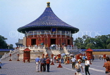 China, BEIJING, Temple of Heaven, The Hall Of Heaven building and visitors, CH1115JPL