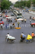China, BEIJING, morning traffic and bicycles, CH1425JPL
