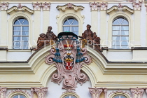 Czech Rep, PRAGUE, Archbishop's Palace, Coat of Arms, Castle Sq (Hradcanske Nam), CZ1038JPL