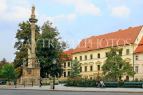 Czech Rep, PRAGUE, Hradcany Square, Plague Column of Virgin Mary, CZ1040JPL