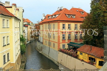 Czech Rep, PRAGUE, Mala Strana, Certovka Canal, CZ1496JPL