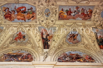 Czech Rep, PRAGUE, Mala Strana, Wallenstein Palace (Senate building), ceiling paintings, CZ1531JPL