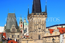 Czech Rep, PRAGUE, Mala Strana, buildings, architecture, St Nicholas Church, CZ1694JPL