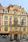 Czech Rep, PRAGUE, Old Town Square, Art Nouveau building, CZ900JPL