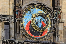 Czech Rep, PRAGUE, Old Town Square, Astronomical Clock (Orloj), CZ1065JPL