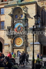 Czech Rep, PRAGUE, Old Town Square, Astronomical Clock (Orloj), CZ1071JPL