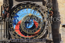 Czech Rep, PRAGUE, Old Town Square, Astronomical Clock (Orloj), CZ1172JPL