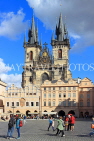 Czech Rep, PRAGUE, Old Town Square, Tyn Church (Church of Our Lady), CZ1057JPL