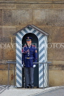Czech Rep, PRAGUE, Prague Castle, palace guard, CZ1042JPL