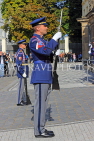 Czech Rep, PRAGUE, Prague Castle, palace guards, changing of the guard, CZ1213JPL