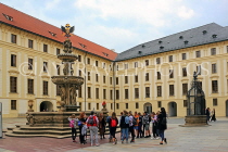 Czech Rep, PRAGUE, Prague Castle complex, Kohl's Fountain, CZ1313JPL
