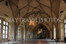 Czech Rep, PRAGUE, Prague Castle complex, Royal Palace, interior, CZ1233JPL