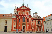Czech Rep, PRAGUE, Prague Castle complex, St George's Basilica, CZ1223JPL
