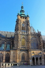Czech Rep, PRAGUE, Prague Castle complex, St Vitus Cathedral, CZ1003JPL
