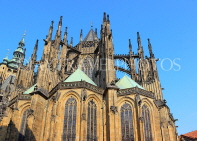 Czech Rep, PRAGUE, Prague Castle complex, St Vitus Cathedral, CZ1008JPL