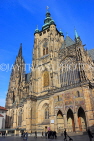 Czech Rep, PRAGUE, Prague Castle complex, St Vitus Cathedral, CZ1243JPL