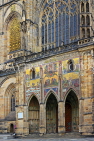 Czech Rep, PRAGUE, Prague Castle complex, St Vitus Cathedral, Last Judgement mosaics, CZ1237JPL