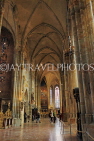Czech Rep, PRAGUE, Prague Castle complex, St Vitus Cathedral, interior, CZ1276JPL