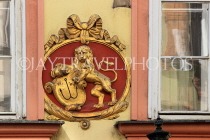 Czech Rep, PRAGUE, old town, house sign, CZ1640JPL