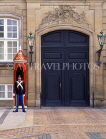 DENMARK, Copenhagen, Amalienborg Palace, palace guard, DEN121JPL