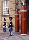 DENMARK, Copenhagen, Amalienborg Palace, palace guards, DEN104JPL