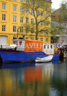 DENMARK, Copenhagen, Christianshavn, canalside scene, DEN156JPL
