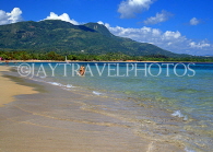 DOMINICAN REPUBLIC, North Coast, Playa Dorada beach and seascape, DR396JPL