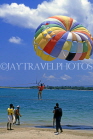 DOMINICAN REPUBLIC, North Coast, beach and parasailing, DR171JPL