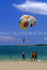 DOMINICAN REPUBLIC, North Coast, beach and parasailing, DR285JPL