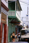 DOMINICAN REPUBLIC, Puerto Plata, old houses and balconies, DR111JPL