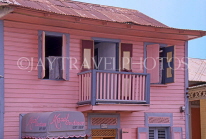 DOMINICAN REPUBLIC, Puerto Plata, typical house with balcony, DR178JPL