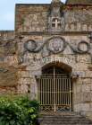 DOMINICAN REPUBLIC, Santo Domingo, San Francisco Monastery, doorway facade, DR230JPL