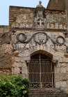 DOMINICAN REPUBLIC, Santo Domingo, San Francisco Monastery, doorway facade, DR369JPL