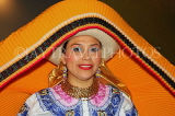 ECUADOR, woman dressed in traditional costume, ECU150JPL