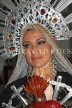 ECUADOR, woman in costume during religious festival, ECU163JPL