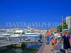 FRANCE, Languedoc-Roussillon, CAP DAGDE, resort waterfront, and marina, yachts, FRA38JPL
