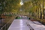 FRANCE, Languedoc-Roussillon, Canal Du Midi, near Capestang, pleasure barge cruising, FRA2260JPL
