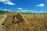FRANCE, Languedoc-Roussillon, Hay fields near Capestang, FRA2305JPL