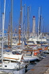 FRANCE, Languedoc-Roussillon, SETE, marina and lighthouse, FRA491JPL