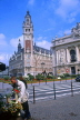 FRANCE, Nord-Pas-de-Calais, LILLE, Old Town, Nouvelle Bourse Belfy and Opera House, FRA1506JPL
