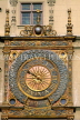FRANCE, Normandy, ROUEN, The Gros Horloge (clock), FRA1386JPL